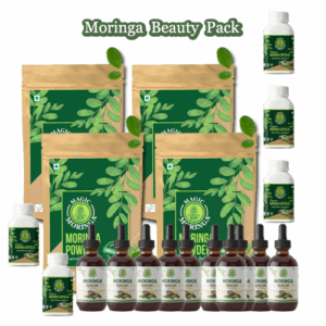Moringa Beauty Pack (Powder + Oil + Capsules)