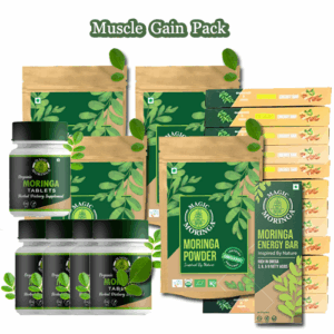 Muscle Gain Pack (Powder + Tablets + Energy Bar)